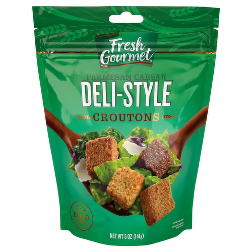 Fresh Gourmet Deli-Style Parmesan Caesar Croutons