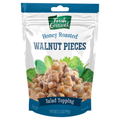 Fresh Gourmet Glazed Walnut Pieces Salad Topping