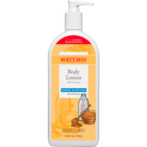 Burt's Bees Milk & Honey Body Lotion