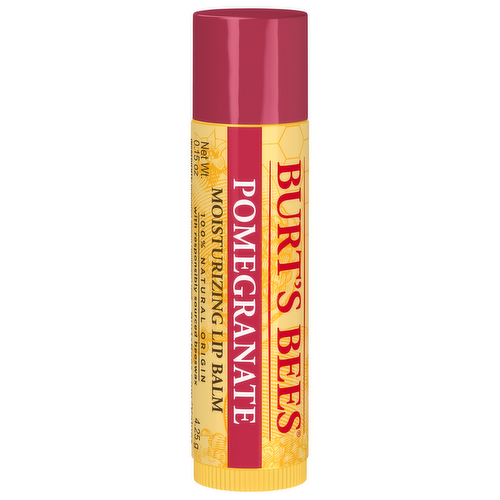 Burt's Bees Pomegranate Moisturizing Lip Balm