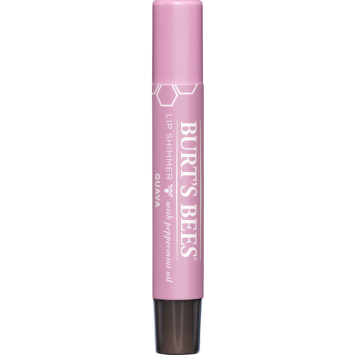 Burt's Bees Guava Lip Shimmer with Peppermint Oil