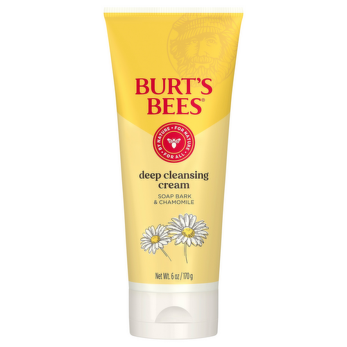 Burt's Bees Deep Cleansing Cream with Soap Bark & Chamomile