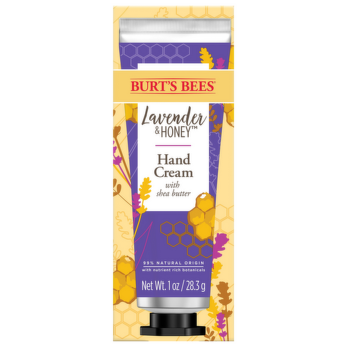 Burt's Bees Lavender & Honey Hand Cream With Shea Butter