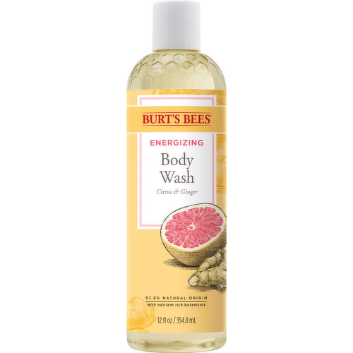 Burt's Bees Energizing Citrus & Ginger Body Wash
