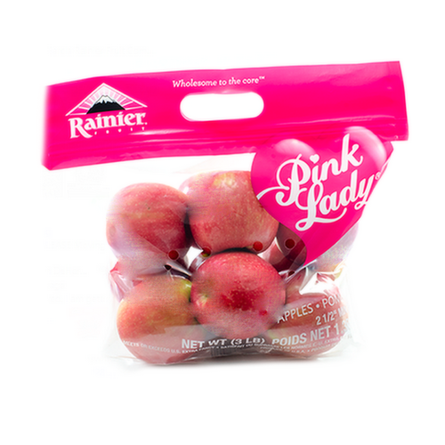 Pink Lady Apples Bagged