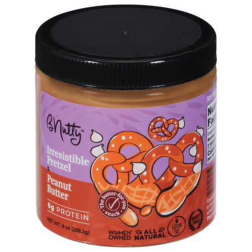 BNutty Irresistible Pretzel Peanut Butter