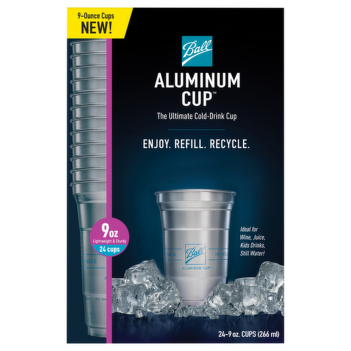 Ball Aluminum Cups 9oz