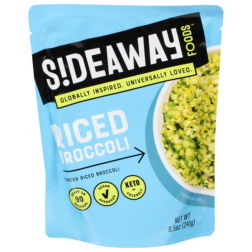 Sideaway Foods Riced Broccoli