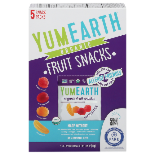 YumEarth Organic Favorites Fruit Snacks