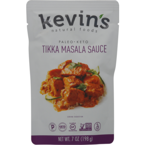 Kevin's Natural Foods Paleo & Keto Tikka Masala Sauce