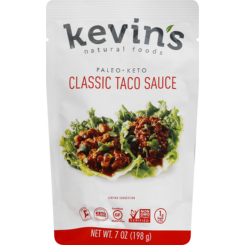 Kevin's Natural Foods Paleo & Keto Classic Taco Sauce