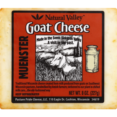 Natural Valley Muenster Goat Cheese