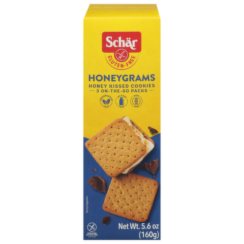 Schar Gluten Free Honeygrams Graham Crackers