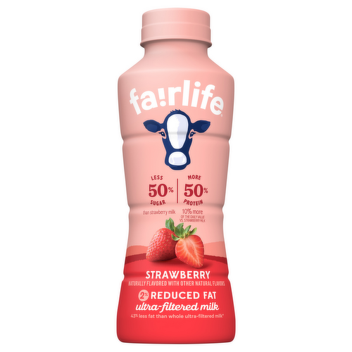 Fairlife 2% Reduced Fat Strawberry Ultra-Filtered Milk