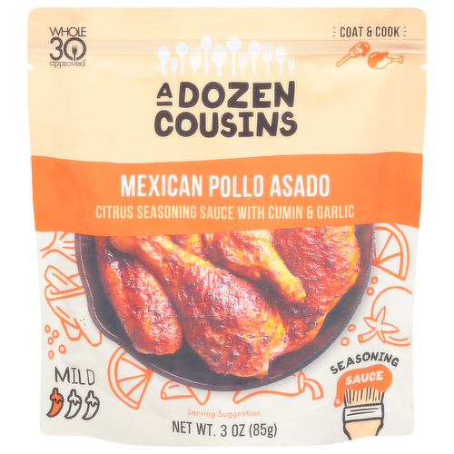 A Dozen Cousins Mexican Pollo Asado Citrus Seasoning Sauce