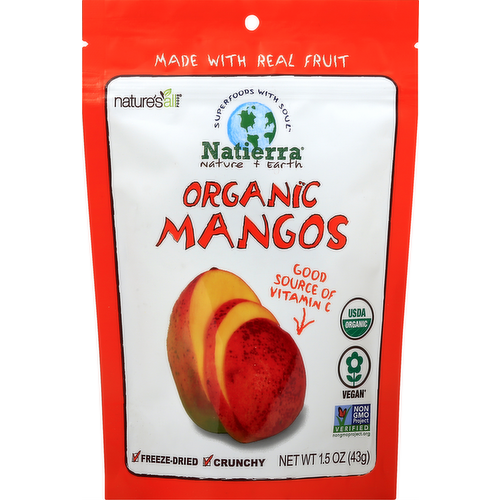 Nature's All Foods Organic Freeze Dried Mango