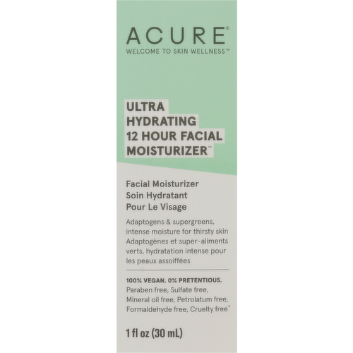 Acure Ultra Hydrating 12 Hour Facial Moisturizer