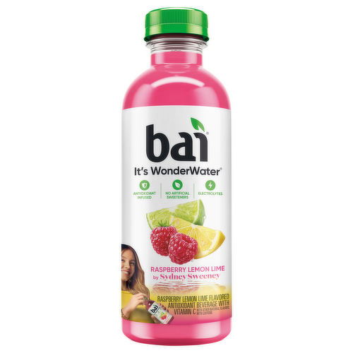 Bai Raspberry Lemon Lime Flavored Antioxidant Water Beverage