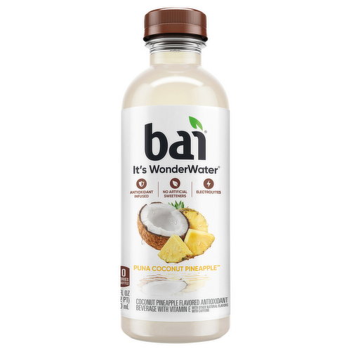 Bai Puna Coconut Pineapple Flavored Antioxidant Water Beverage