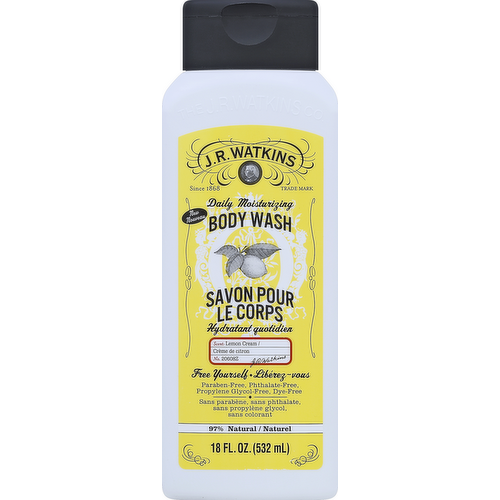 Watkins Lemon Cream Body Wash