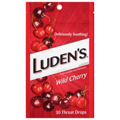 Ludens Wild Cherry Throat Drops