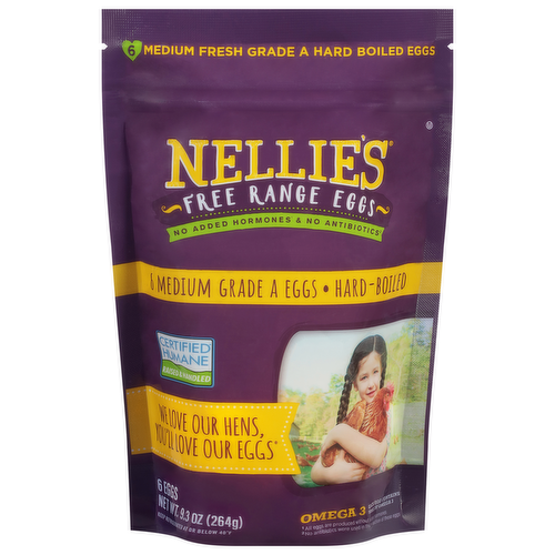 Nellie's Free Range Hard-Boiled Eggs