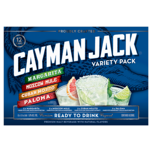 Cayman Jack Cocktails Variety Pack