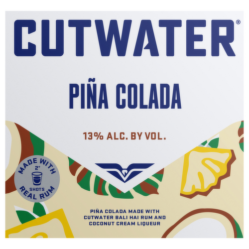 Cutwater Pina Colada Cocktails