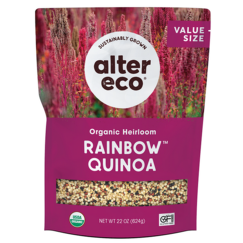 Alter Eco Organic Heirloom Rainbow Quinoa Value Size