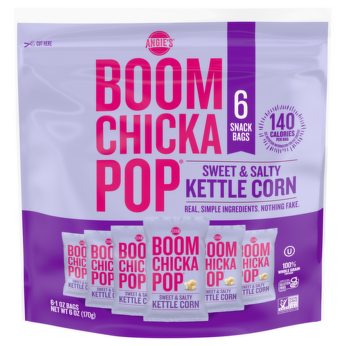 Angie's Boom Chicka Pop Sweet & Salty Kettle Corn Smart Buy Value Pack