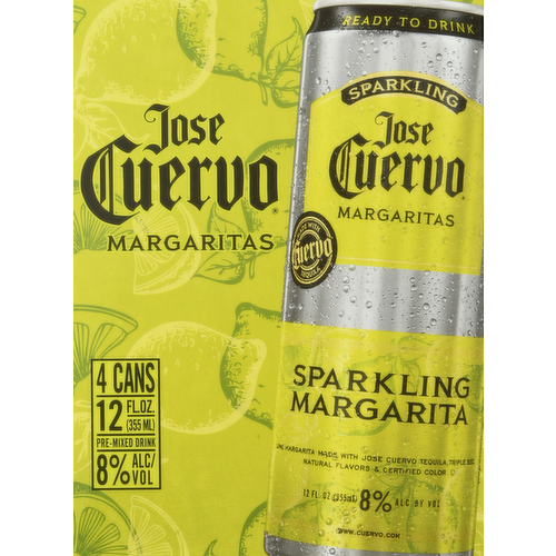 Jose Cuervo Sparkling Margarita Cocktails
