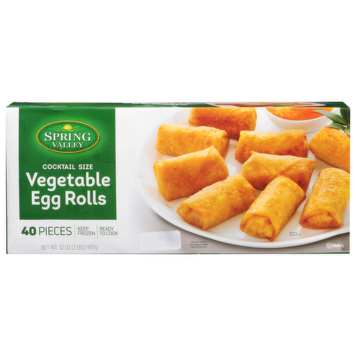 Spring Valley Kosher Vegetable Egg Rolls Cocktail Size