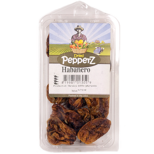 Goodness Gardens Dried Habanero Chile Peppers