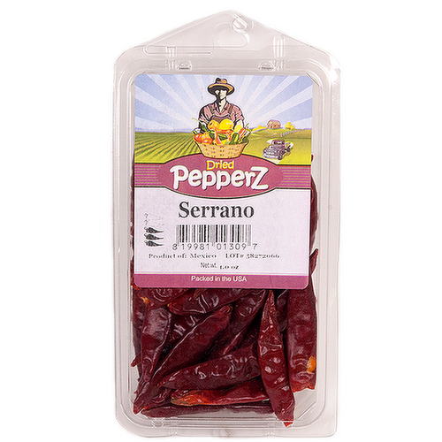 Goodness Gardens Dried Serrano Chile Peppers