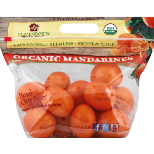 Organic Seedless Clementines Bagged
