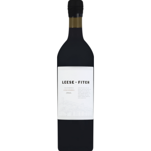 Leese-Fitch California Zinfandel Wine