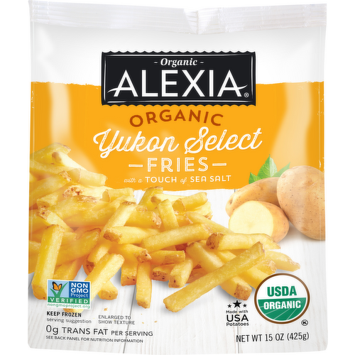 Alexia Organic Yukon Select Fries with Sea Salt