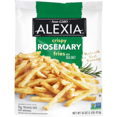 Alexia Crispy Rosemary Fries with Sea Salt