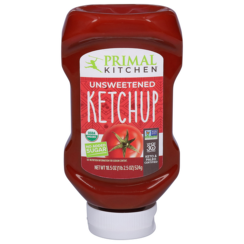 PRIMAL KETCHUP UNSWEETENED