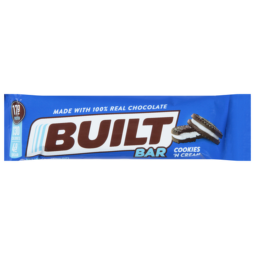 Built Cookies 'N Cream Bar