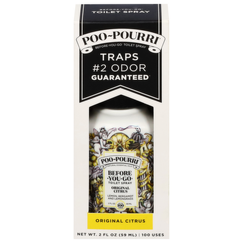 Poo-Pourri Original Citrus Before You Go Toilet Spray