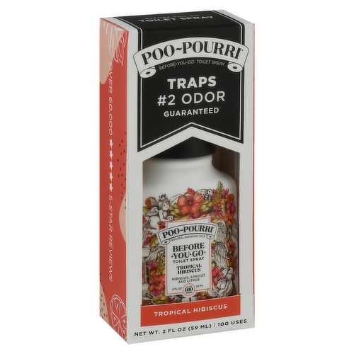 Poo-Pourri Tropical Hibiscus Before You Go Toilet Spray