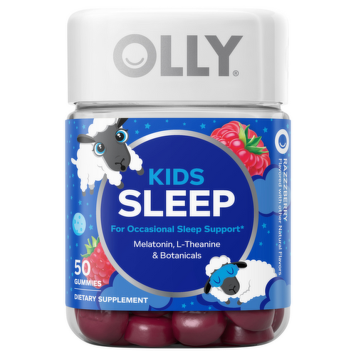 Olly Kids Sleep Gummies Razzberry Flavor