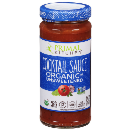 Primal Kitchen Organic Unsweetened Cocktail Sauce