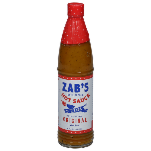 Zab's Datil Pepper Original Hot Sauce