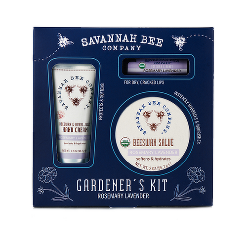 Savannah Bee Company Rosemary Lavender Gardener's Kit Gift Set
