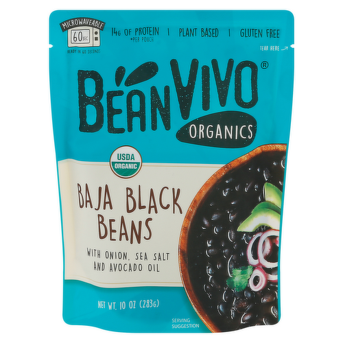 BeanVivo Organics Baja Black Beans