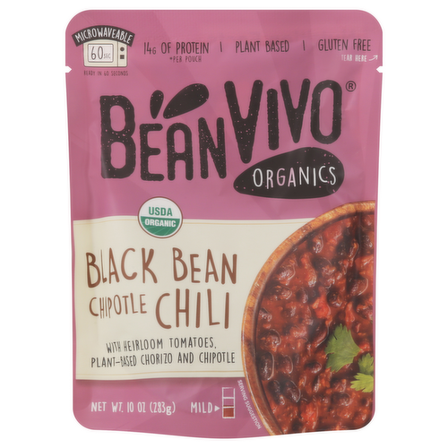 BeanVivo Organics Black Bean Chipotle Vegan Chili