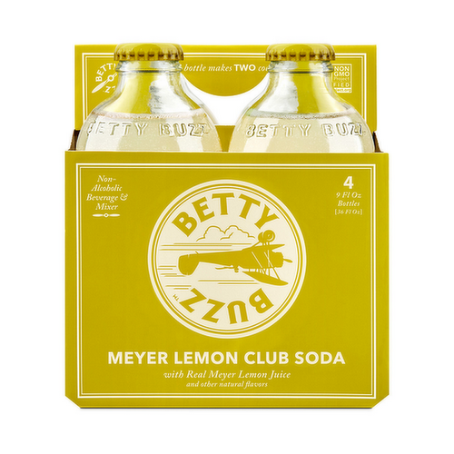 Betty Buzz Meyer Lemon Club Soda