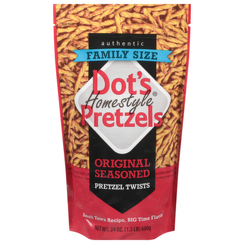 Dot's Homestyle Pretzels Original Seasoned Pretzel Twists Family Size